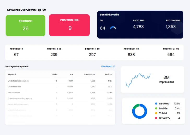 Click-Insights-SEO-Monitoring Click Insights Overview Features.